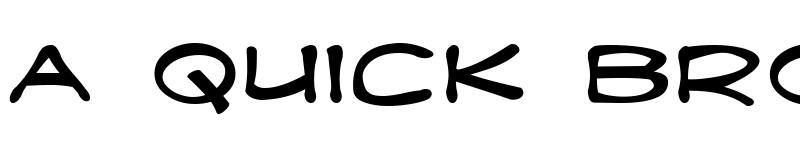 Preview of Fanboy Hardcore Regular font