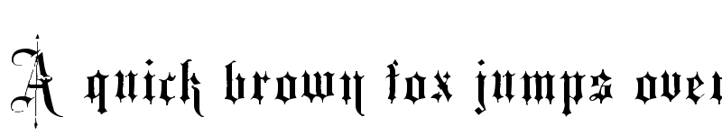 Preview of Fancy Card Text Regular font