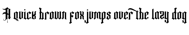 Preview of Fancy Quisley Regular font