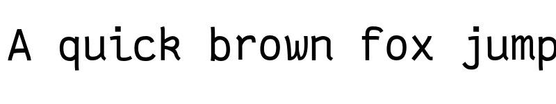 Preview of Fantasque Sans Mono Regular font