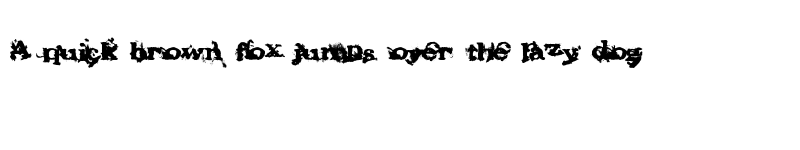 Preview of FantasyMachine Regular font