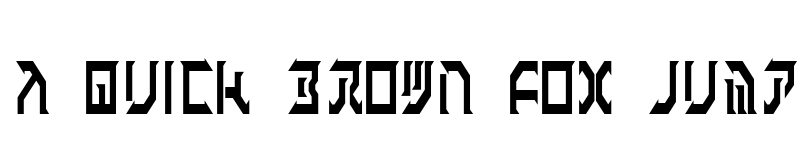 Preview of Fantazian Condensed Condensed font