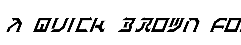 Preview of Fantazian Italic Italic font