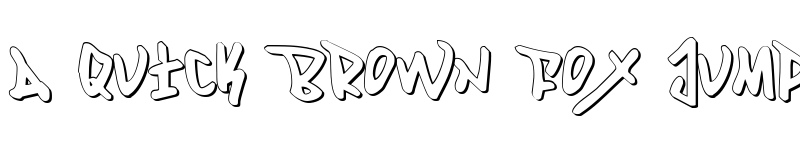 Preview of Fantom 3D Regular font