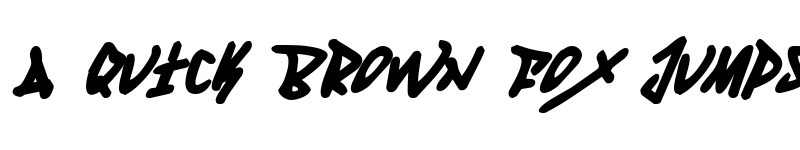 Preview of Fantom Bold Italic Bold Italic font