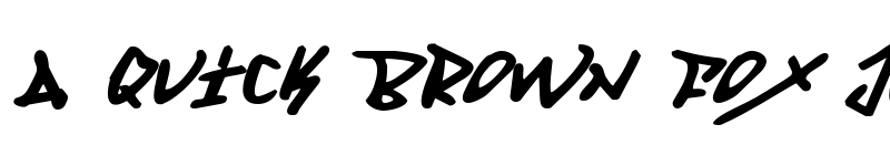 Preview of Fantom Expanded Italic Expanded Italic font