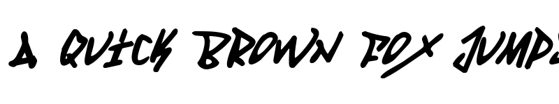 Preview of Fantom Italic Italic font