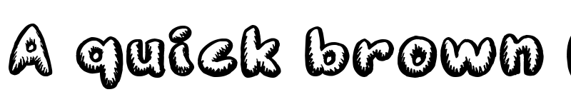 Preview of Fanzine Title Regular font