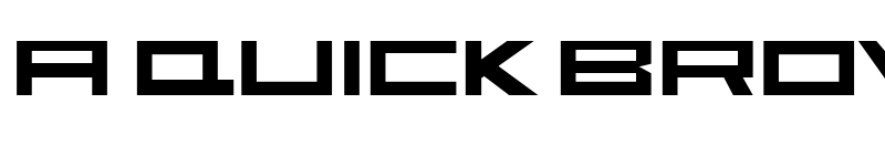 Preview of Faqro Extended Regular font