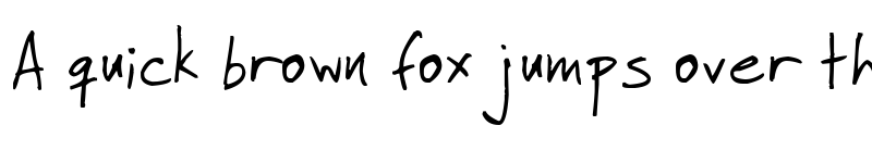 Preview of Faraco Hand Regular font