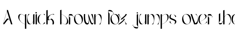 Preview of Farench Regular font