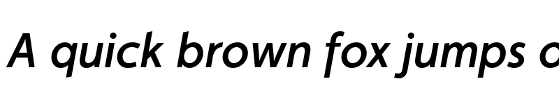 Preview of Faricy New Medium Italic font