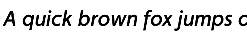 Preview of FaricyNew-MediumItalic ? font