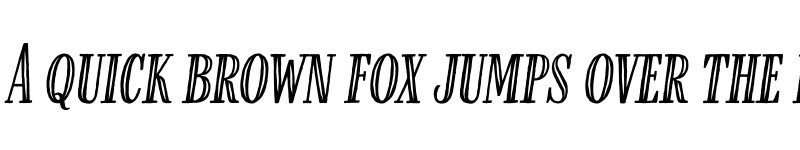 Preview of Farmhand Inline Italic font