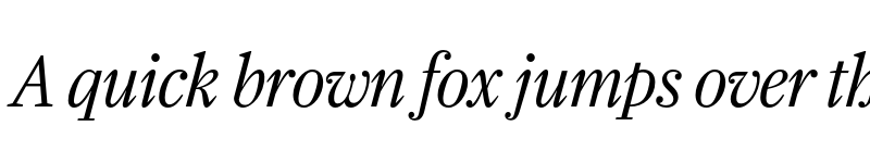 Preview of Farnham Headline Light Italic font