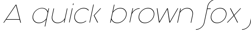 Preview of Fashion Fetish Light Italic font