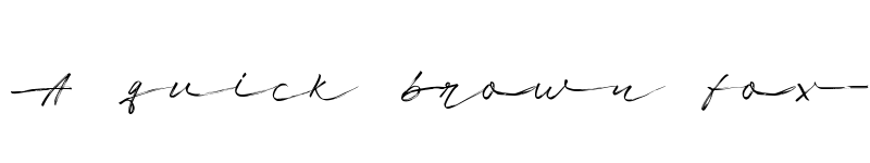 Preview of Fast Regular font