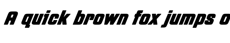 Preview of Fastup Bold font