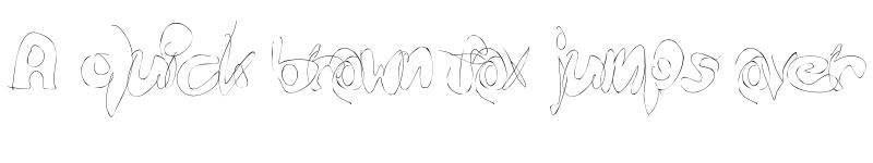 Preview of FasType Regular font