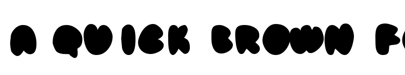 Preview of fat ass filled Regular font