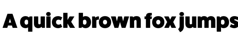 Preview of FatFrank Heavy font