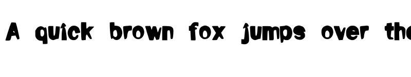 Preview of Fati Medium font