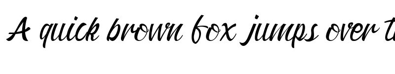 Preview of Fatiha Script Regular font