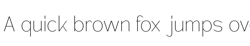 Preview of Fatimurgeno Thin font