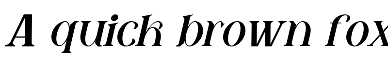 Preview of Fatin Gengky Italic font