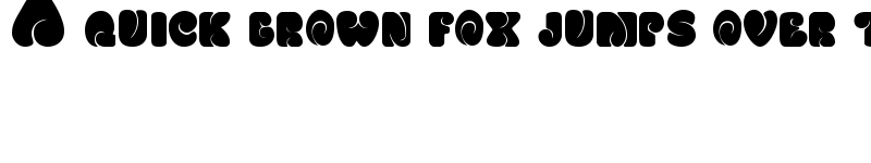 Preview of FATSOcaps Regular font