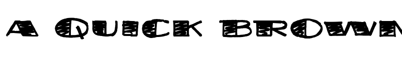 Preview of FatStack BB Regular font