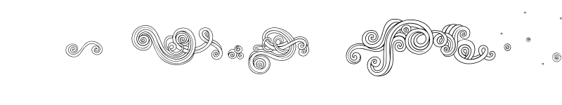 Preview of Faun-Ornaments Regular font