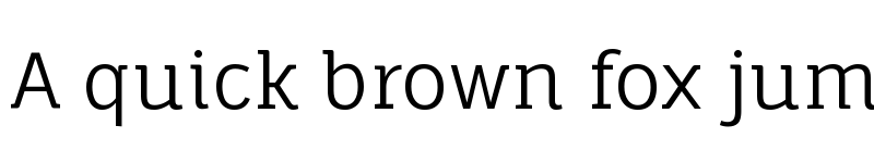 Preview of Fauna One Regular font