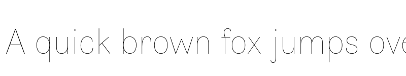 Preview of Faune Display Thin font