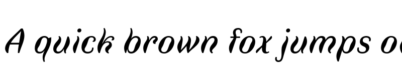 Preview of Faune Text Italic font