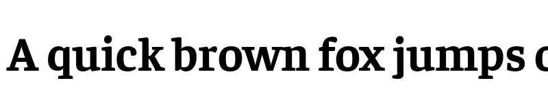 Preview of Faustina Bold font