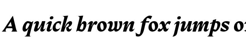 Preview of Fautive Trial Bold Italic font