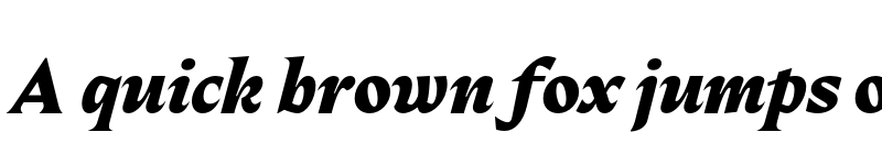 Preview of Fautive Trial ExtraBold Italic font