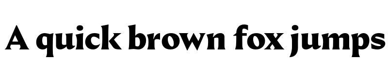 Preview of Fautive Trial ExtraBold font