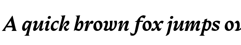 Preview of Fautive Trial SemiBold Italic font
