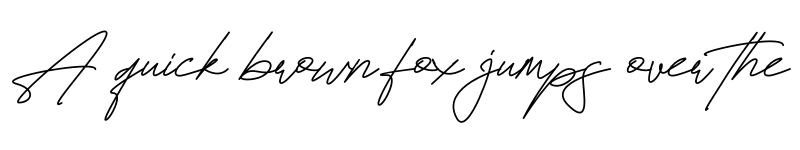 Preview of Fayetteville Signature Personal Use Only Regular font