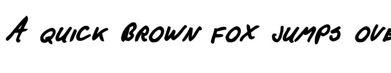 Preview of F*ck Beans Bold Italic font