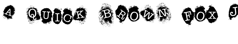 Preview of FE Fingerprints Inside Regular font