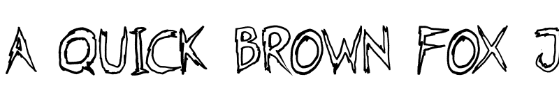 Preview of Fearless Coyne Hollow Regular font