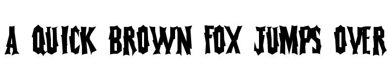 Preview of FearlessVampireKiller Regular font