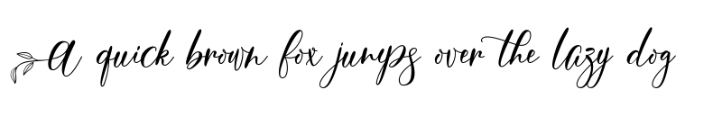 Preview of Feathery - Personal Use Regular font