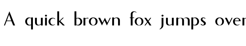 Preview of Fecske Regular font