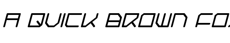 Preview of Federapolis Italic Italic font