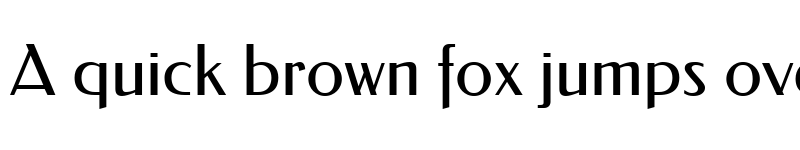 Preview of Federo Regular font