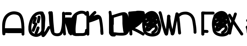 Preview of FeelinLikeGold Medium font